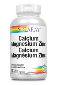 Solaray – Calcium Magnesium Zinc
