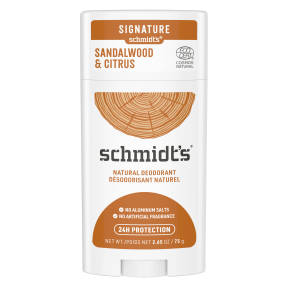 Schmidt’s Naturals – Citrus + Sandalwood Signature Deo