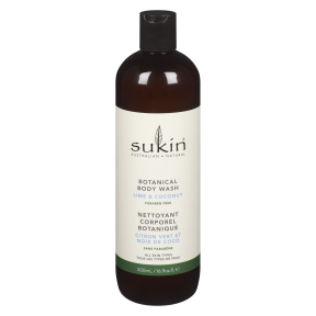 Sukin – Botanical Body Wash Lime & Coconut