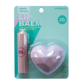 Rebels Refinery – Heart Lip Balm Pink Wildberry