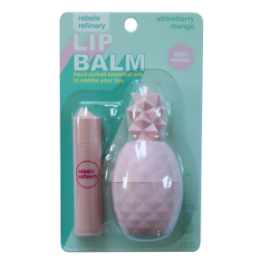Rebels Refinery – Pineapple Lip Balm Pink Straw/Mango