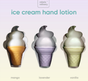 Rebels Refinery – Ice Cream Hand Lotion Gift Set