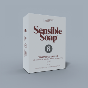 Sensible Co. – Bar Soap – Cedarwood Vanilla