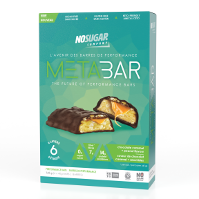No Sugar Company – Meta Bar Chocolate Caramel Peanut