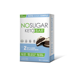 No Sugar Company – Keto Bar Cookies & Cream