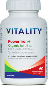 Vitality Products Inc. – Power Iron + Organic Spirulina