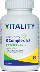 Vitality Products Inc. – Time Release B60mg+C600mg