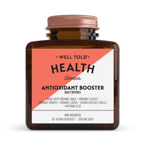 Well Told Health – ANTIOXIDANT BOOSTER – Daily Defence